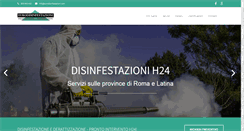 Desktop Screenshot of eurodisinfestazioni.com